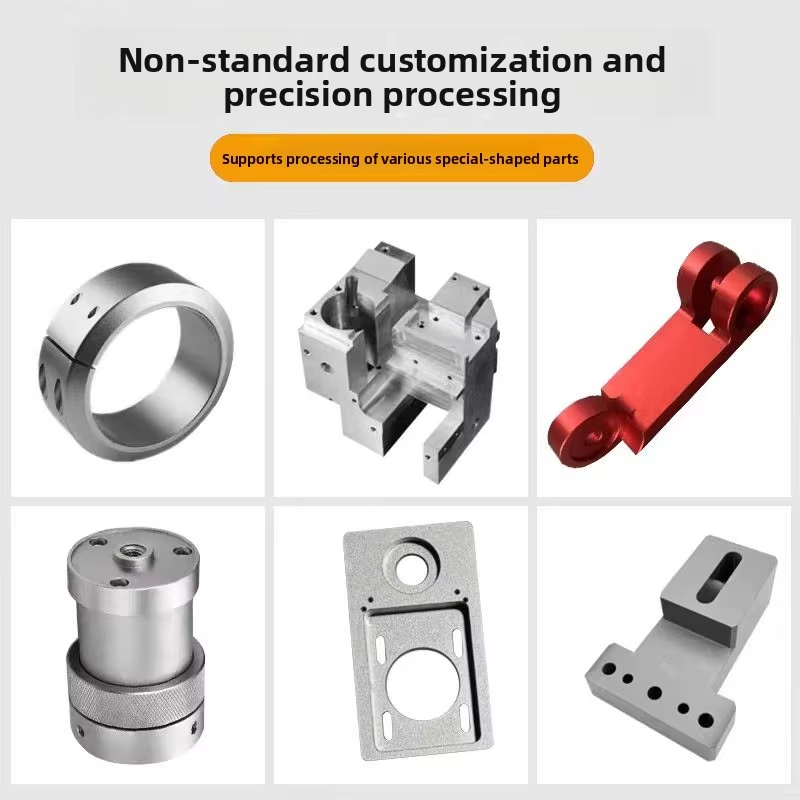 Customized OEM Lathe Milling Processing CNC Machined Aviation Medical Titanium Magnesium Parts Carbon Steel Turning Machining