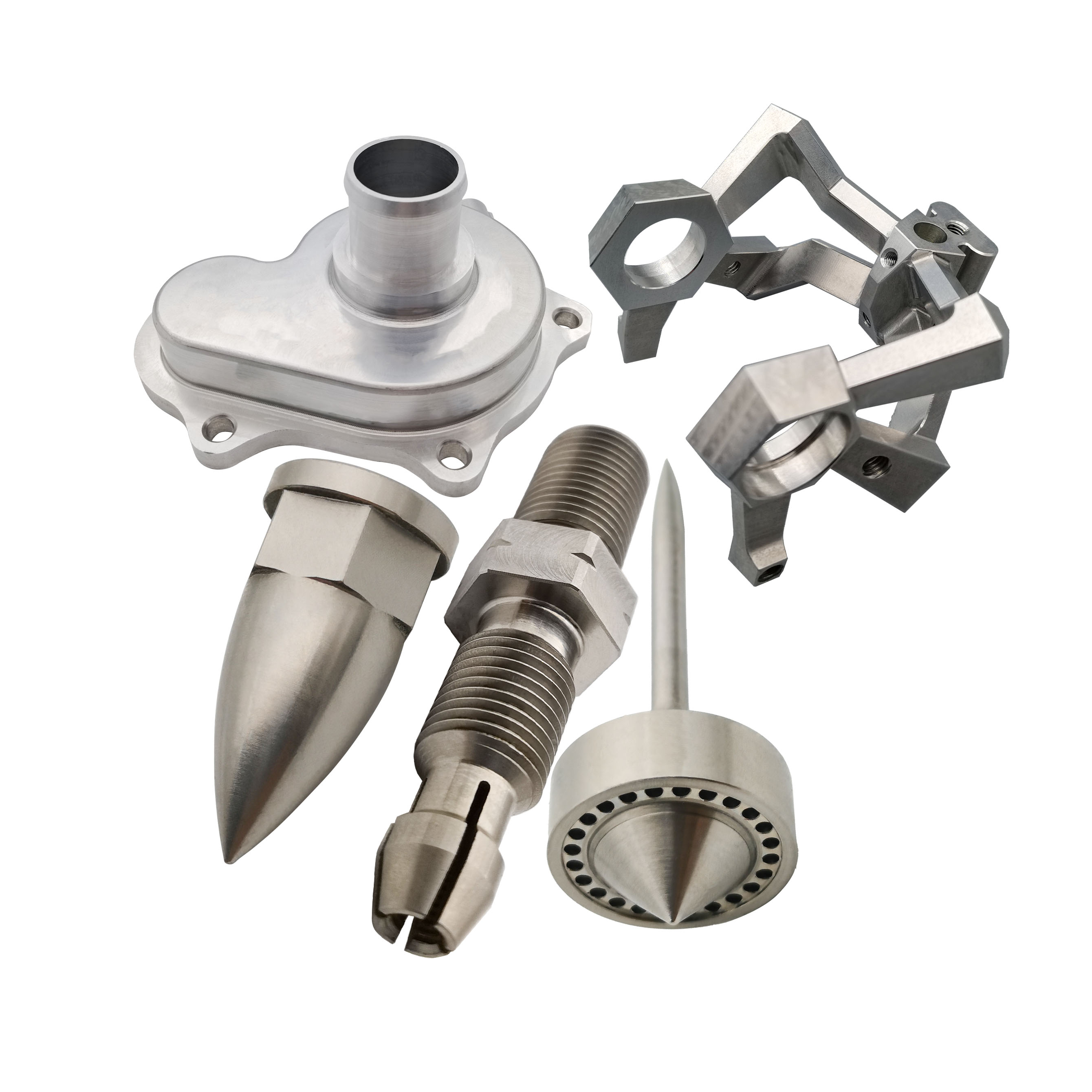 Custom CNC Machining Parts | Precision Turning Milling Service | 5-Axis CNC Machining for Aerospace Electrical |