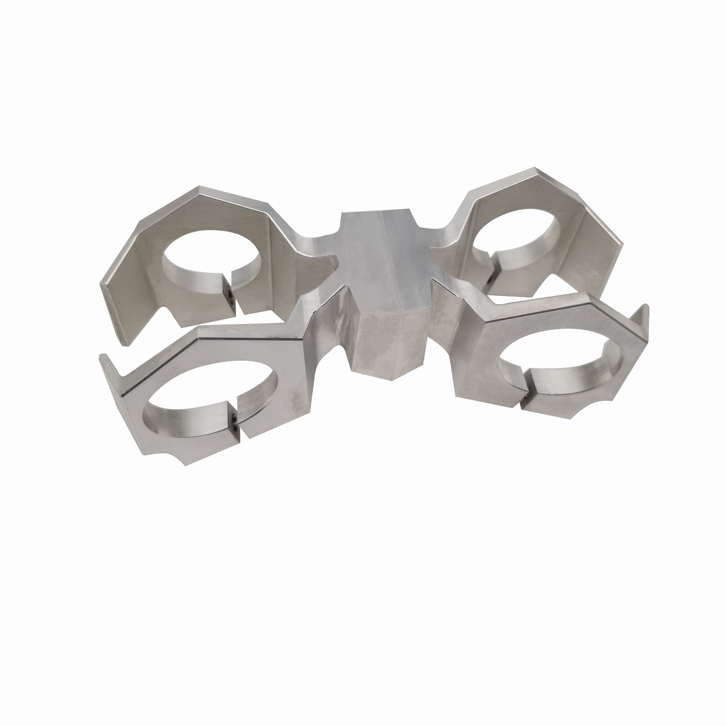 Custom 3-Axis CNC Machining Services on Stainless Steel and Brass Components According to Customer Sample Specifications