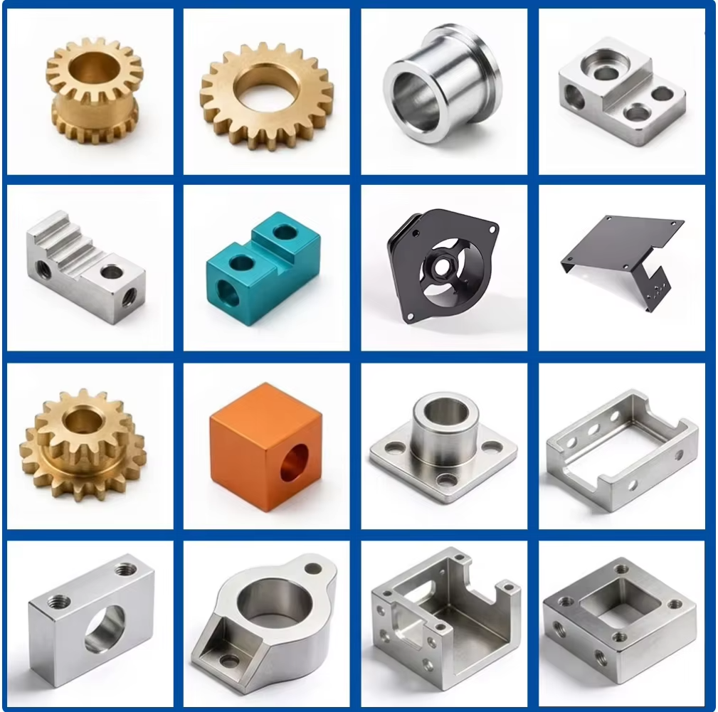 CNC Precision Machining Custom Brass Copper Stainless Steel Turning Parts Waterproof Fasteners Screw Connector