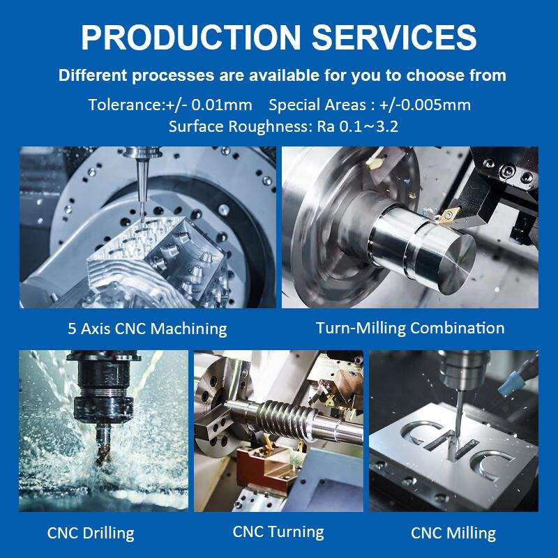 Professional CNC Machining Parts for Custom Aluminum Alloy Steel Components OEM Production services