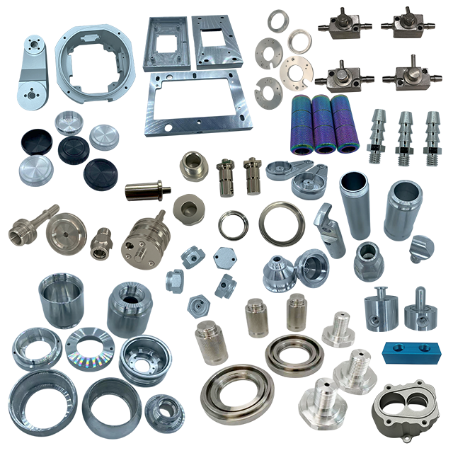CNC Machining Parts CNC Milling Turning Manufacturing Aluminum Brass Stainless Steel Metal CNC Machining Service Parts