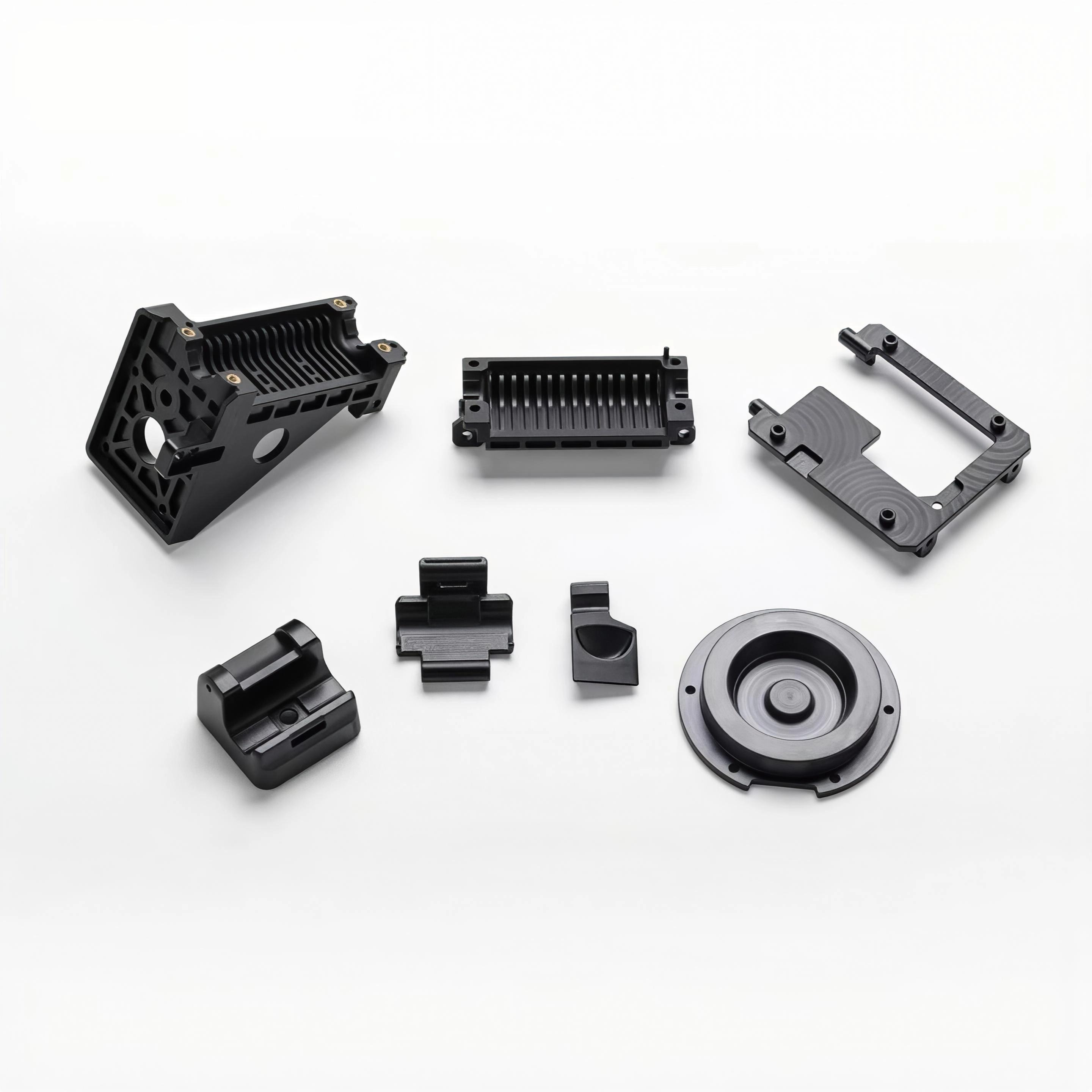OEM High Precision Custom Plastic CNC Machining ABS/PC Parts Fast Lead Time for Electronics ISO9001