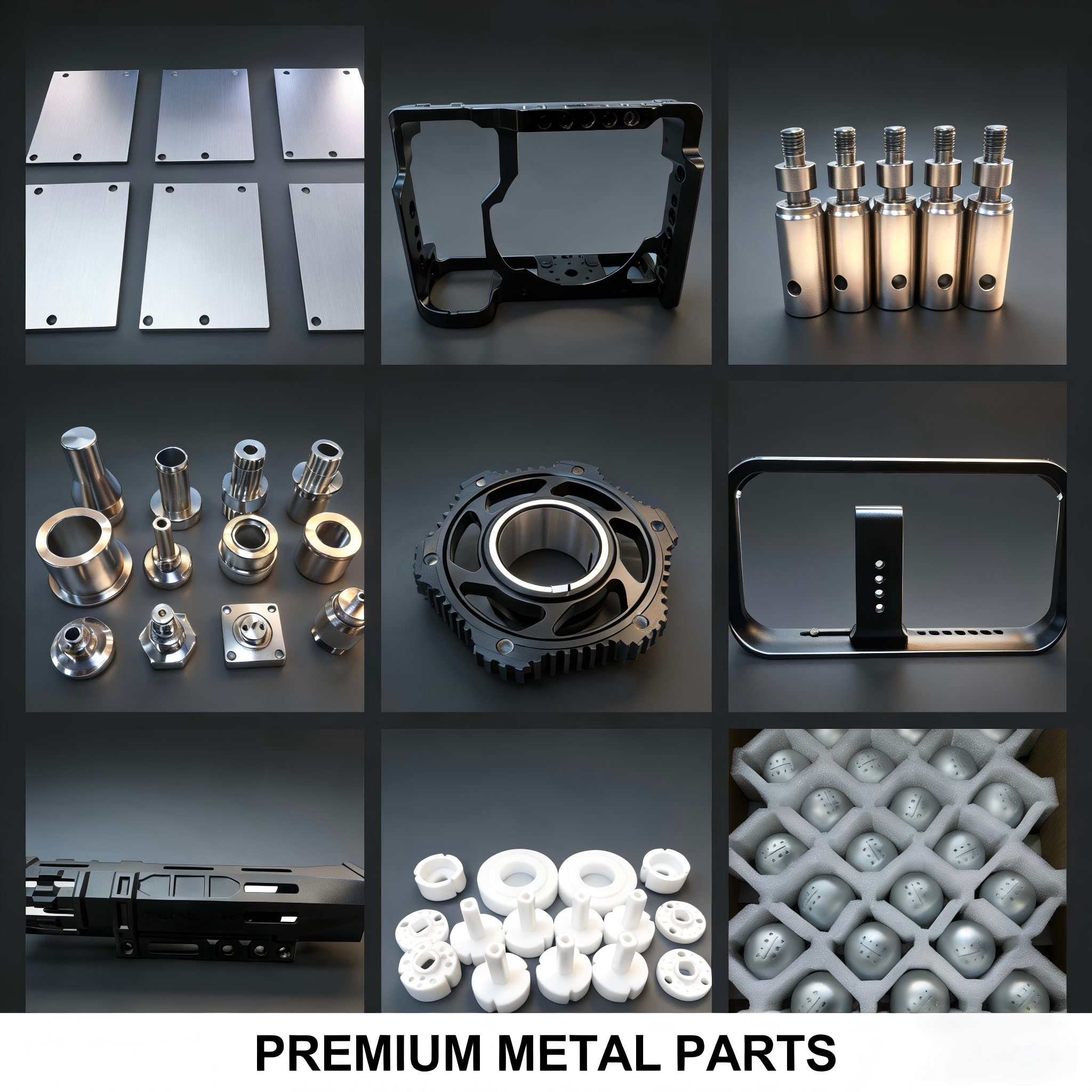 Custom CNC Machining Service 5 Axis Milling Turning Stainless Steel Aluminum Titanium Precision OEM Prototype Parts