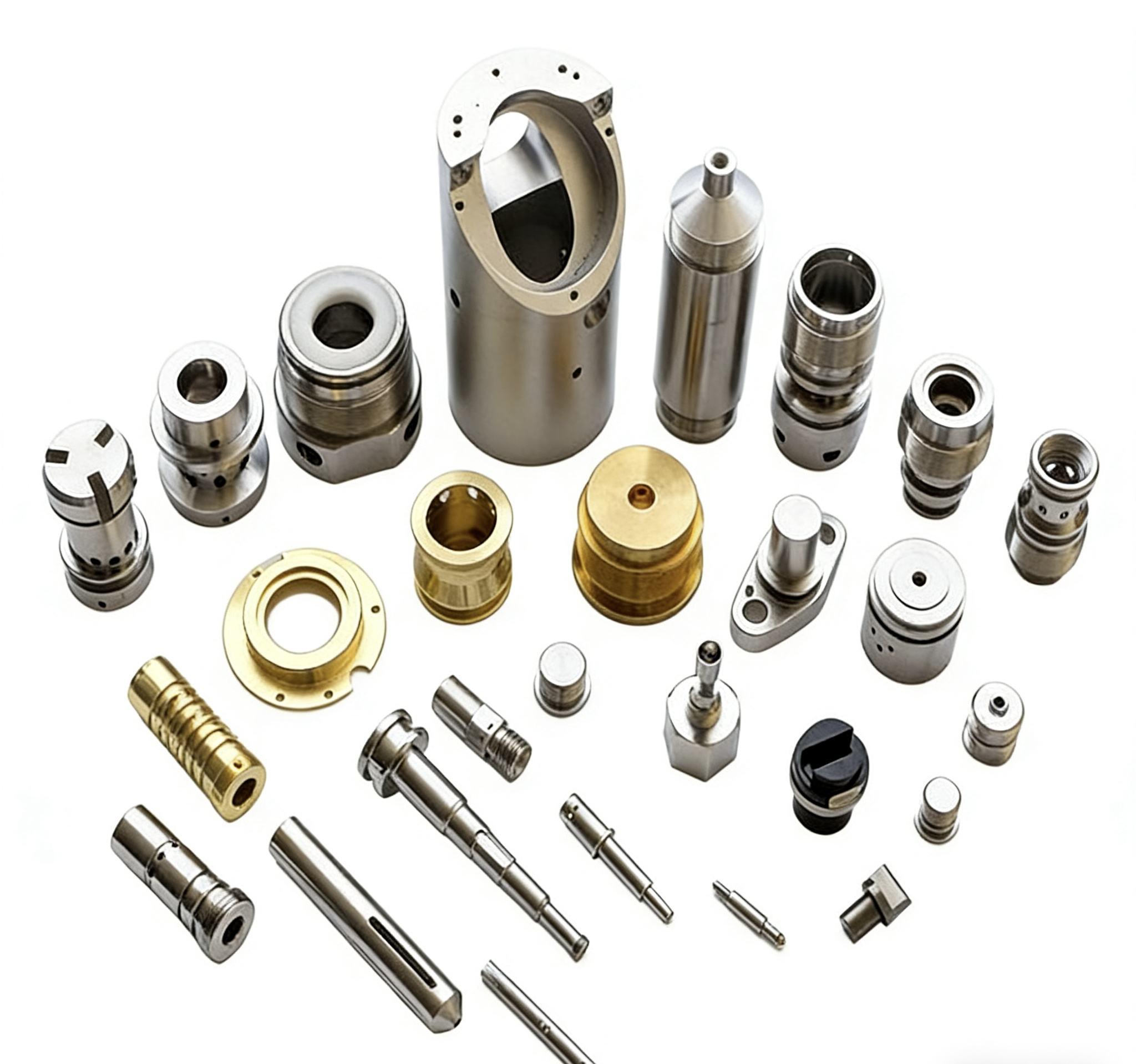 Precision Metal 5 Axis Machining Service Custom Small Wholesale CNC Parts