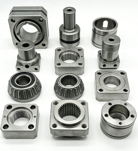 5 Axis CNC Machining Precision Mechanical Customized on Demand for Aluminum Stainless Steel Titanium Magnesium POM Nylon PC