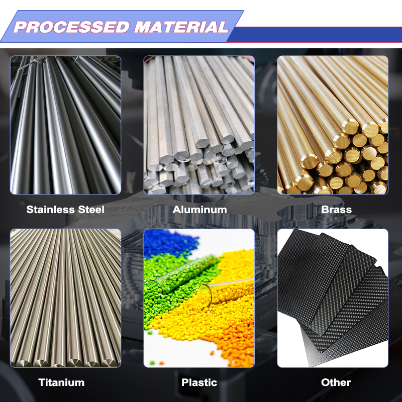 Customized Brass CNC Machining Accessories Professional Custom Metal Parts Components 3 4/5 Axis Cnc Machining Service