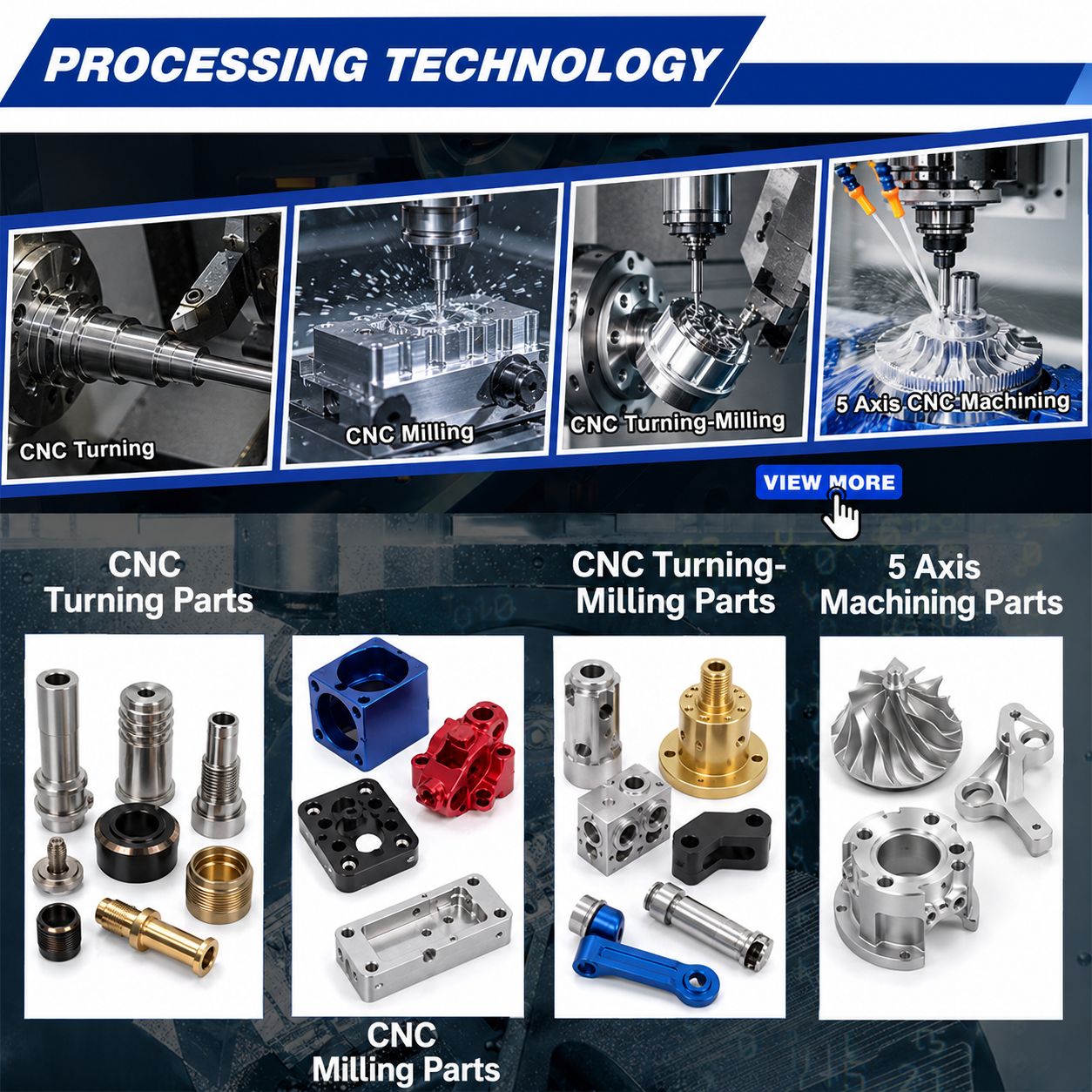 5-Axis CNC Machining of Complex Aluminum Auto Parts | Engine Components | Chassis Parts | Custom Prototypes to Production