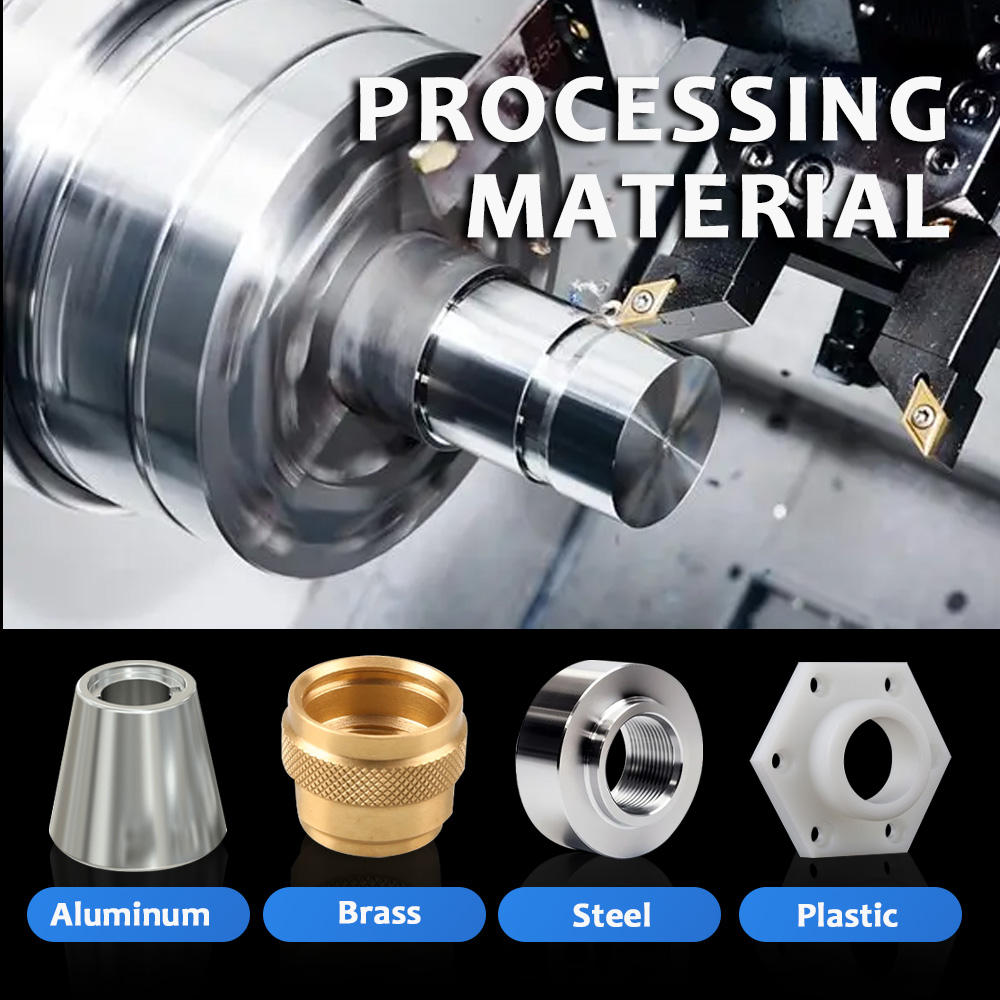 OEM Customized 5 Axis Metal Parts Precise CNC Machining Services