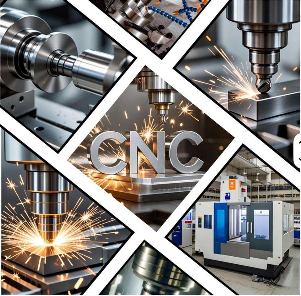 OEM Precision Precision CNC Components Manufacturer Aluminum Stainless Steel Brass Service CNC Machining Milling Parts