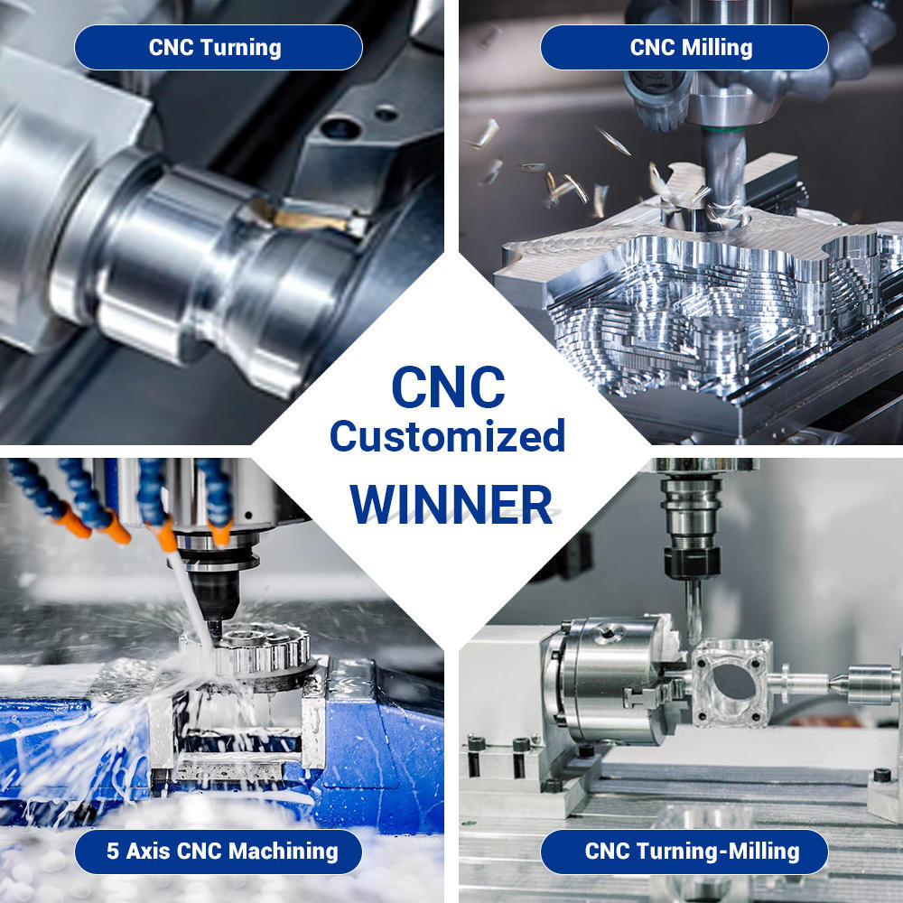Custom Aluminum Stainless Steel Components Cnc Milling OEM Turning Milling Parts Supplier Cnc Machining Services
