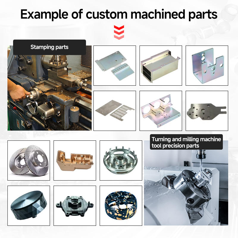 High Precision Milling Manufacturing Stainless Steel Titanium Car Micro CNC Machining Services Customization