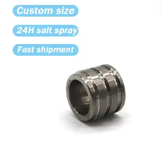 OEM High Precision CNC Turning Parts Customized Carbon Steel Bushing