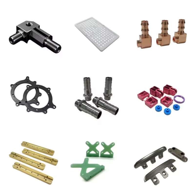 Factory CNC Machining Service 5 Axis High Precision Aluminum Stainless Steel Parts Milling Turning Parts