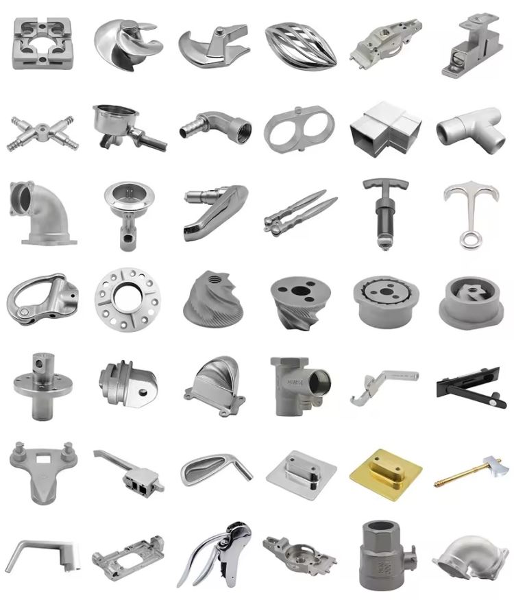 Oem Custom Zinc Alloy Aluminum Metal Cnc Machining Service for Manifold Engine Block Part Stainless Steel Casting Part
